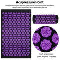 Easoryn Pressure Point Mat, yellow